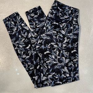 Lululemon Wunder Under Crop Floral Legging